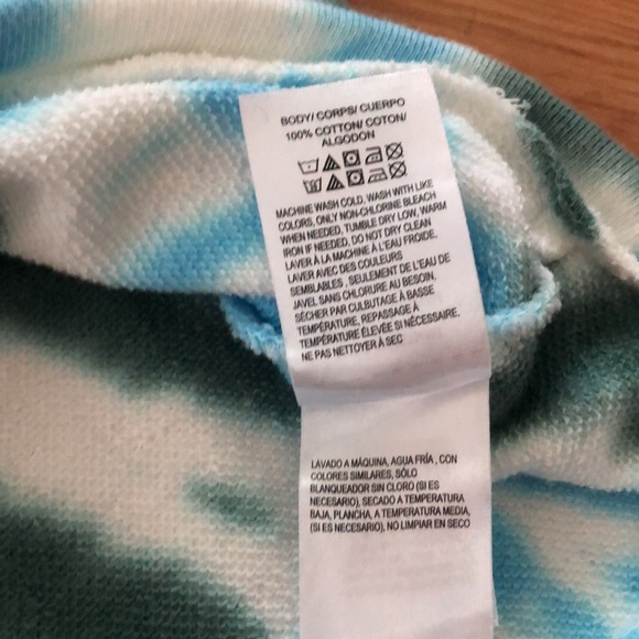 NWT Lucky Brand Tie Dye Sweatshirt - Picture 5 of 6